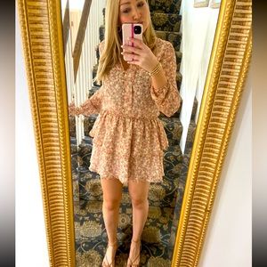 Yumi Kim Floral Dress Size Medium